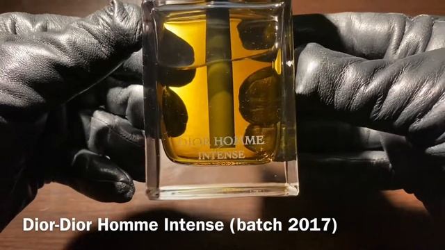 Christian Dior-Dior Homme Intense (Unboxing Batch 2017)