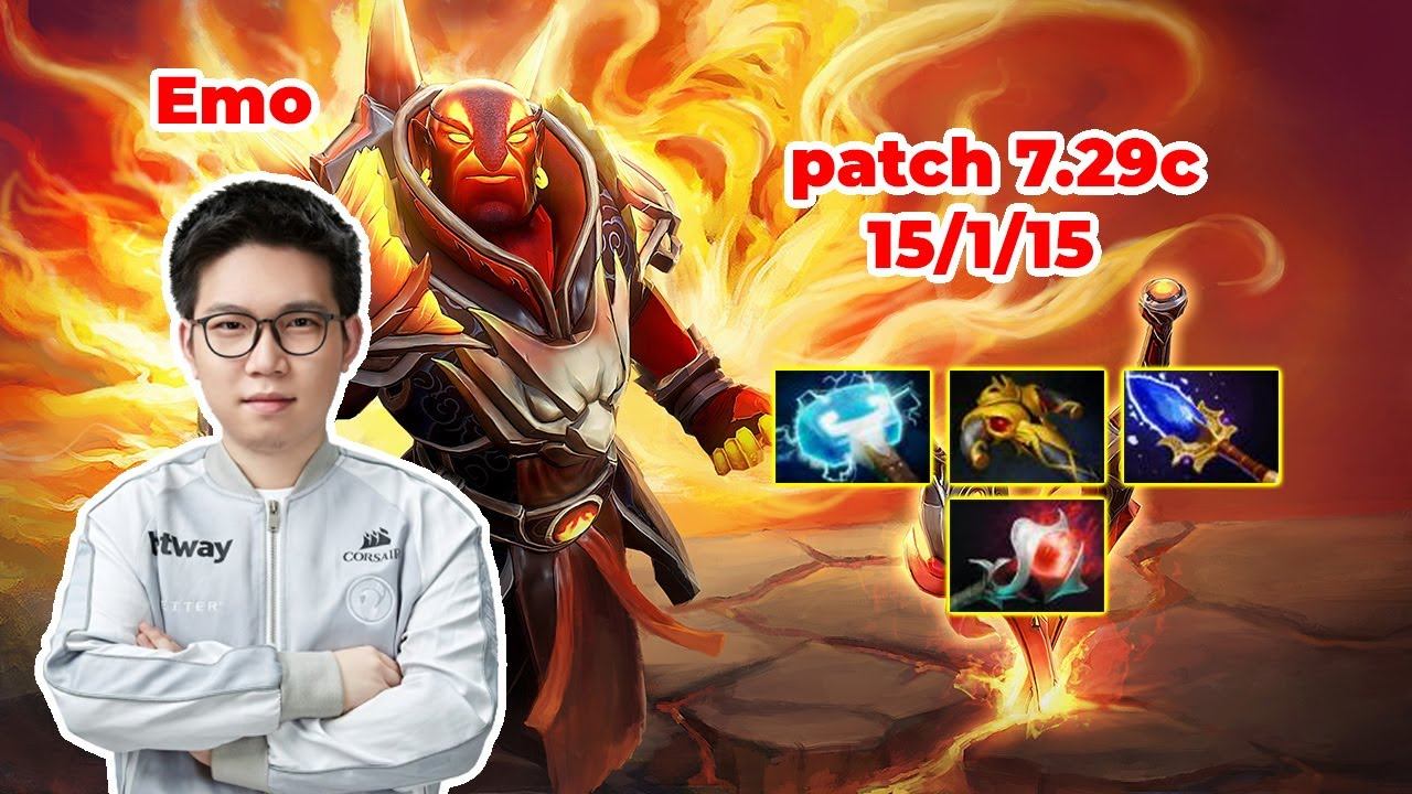 Emo Ember Spirit Mid - DOTA 2 7.29c - MMR rank - Dota2 Gameplay [Learn To PRO dota2] смотреть онлайн