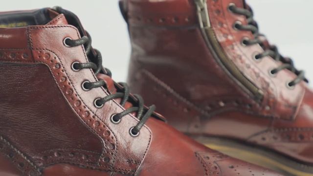 MENS HUGH BORDO BROGUE BOOT - GOODWIN SMITH смотреть онлайн