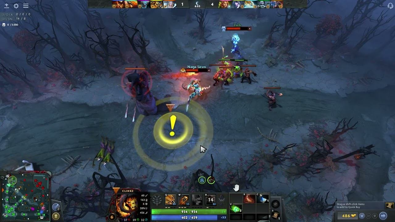 Clinkz Game Play Dota 2 Amazing смотреть онлайн