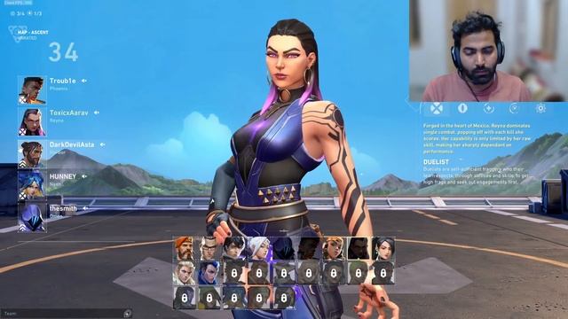 CHALO HO JAAYE VALORANT MATCH (FACECAM) смотреть онлайн