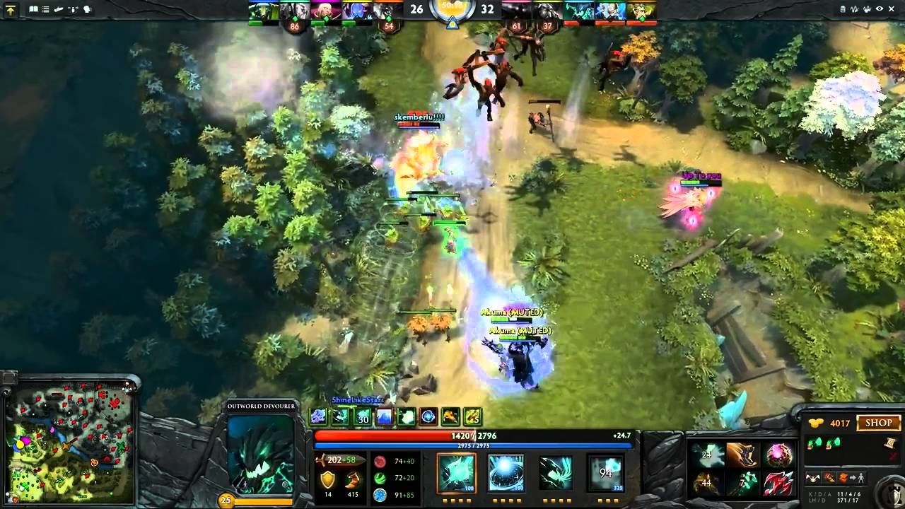 Akuma Top 1 Arc Warden with 4 Rapiers Dota 2 смотреть онлайн