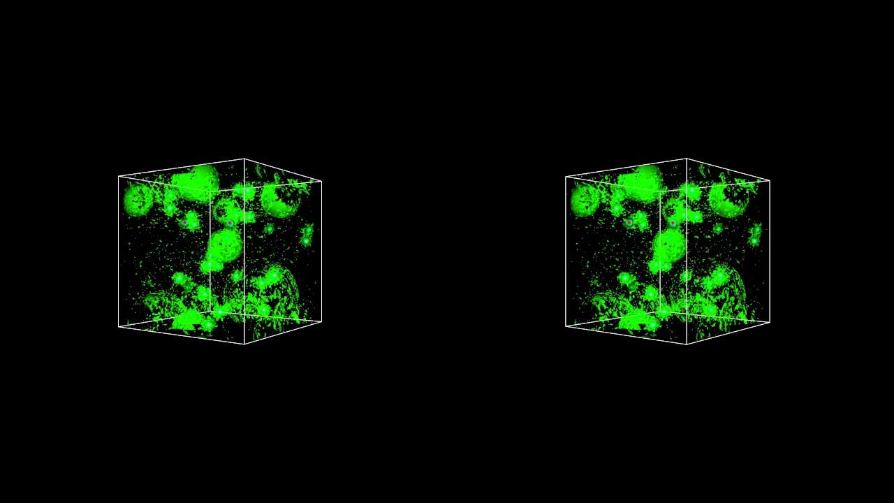 Stereoscopic movie of magnetic monopoles смотреть онлайн