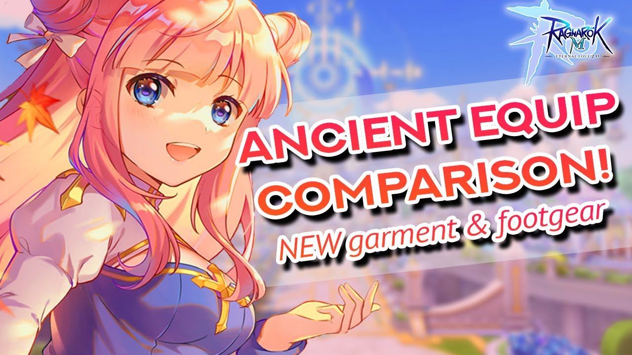 COMPARING THE NEW ANCIENT GARMENT & FOOTGEAR ~ ROM Beta Test Server Update смотреть онлайн