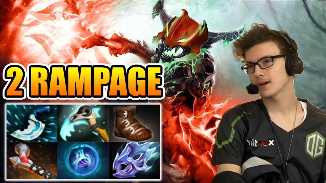 Miracle- Dota 2 [OD] Double RAMPAGE смотреть онлайн