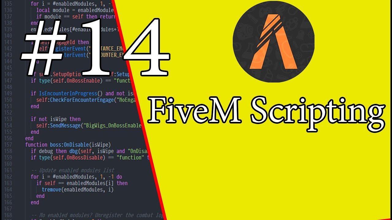 FiveM Scripting LUA 14 - สอนใช้ ESX Framework смотреть онлайн