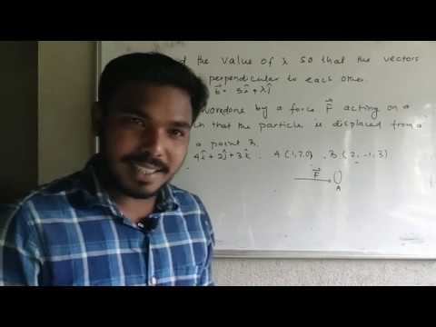 Problems on Dot product||NIHARS MATHEMATICS смотреть онлайн