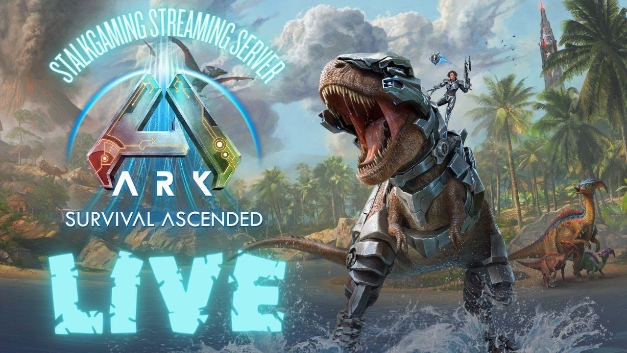 ARK Survival Ascended: Building A Mega Base - Streaming Server смотреть онлайн