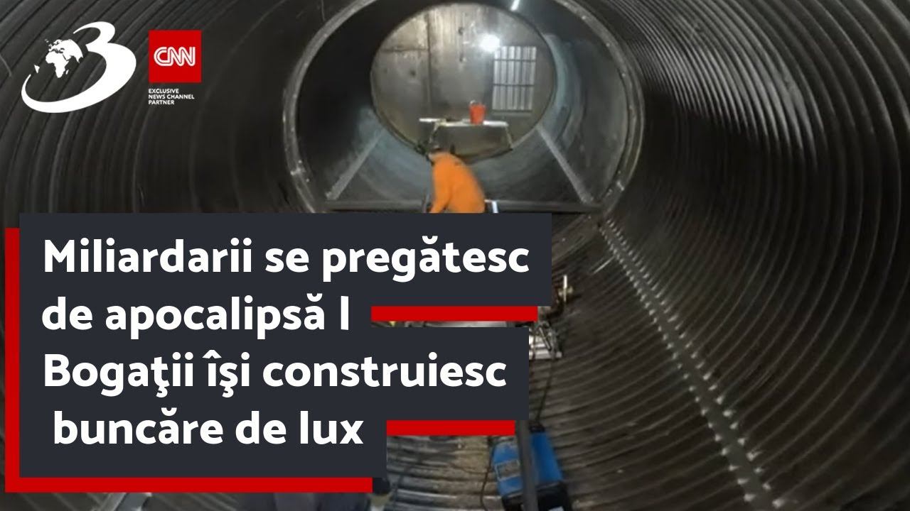 Miliardarii se pregătesc de apocalipsă | Bogaţii îşi construiesc buncăre de lux смотреть онлайн