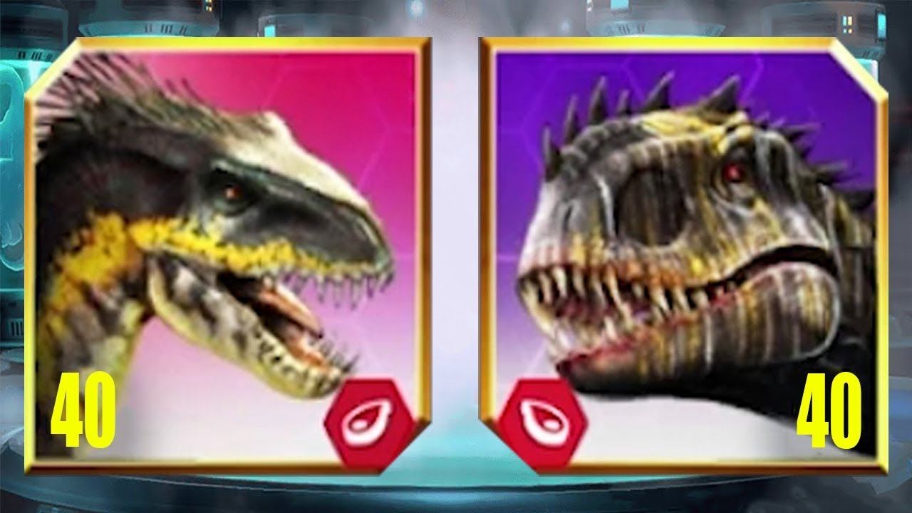 INDORAPTOR Vs INDOMINUS REX GEN 2 LEVEL 40 - Jurassic World The Game смотреть онлайн
