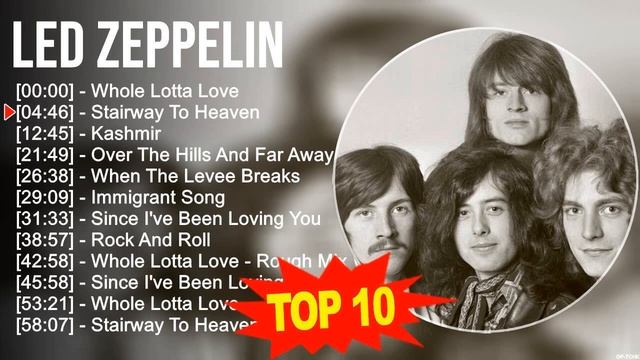 L e d Z e p p e l i n Songs ⭐ 70s 80s 90s Greatest Hits ⭐ Best Songs Of All Time смотреть онлайн