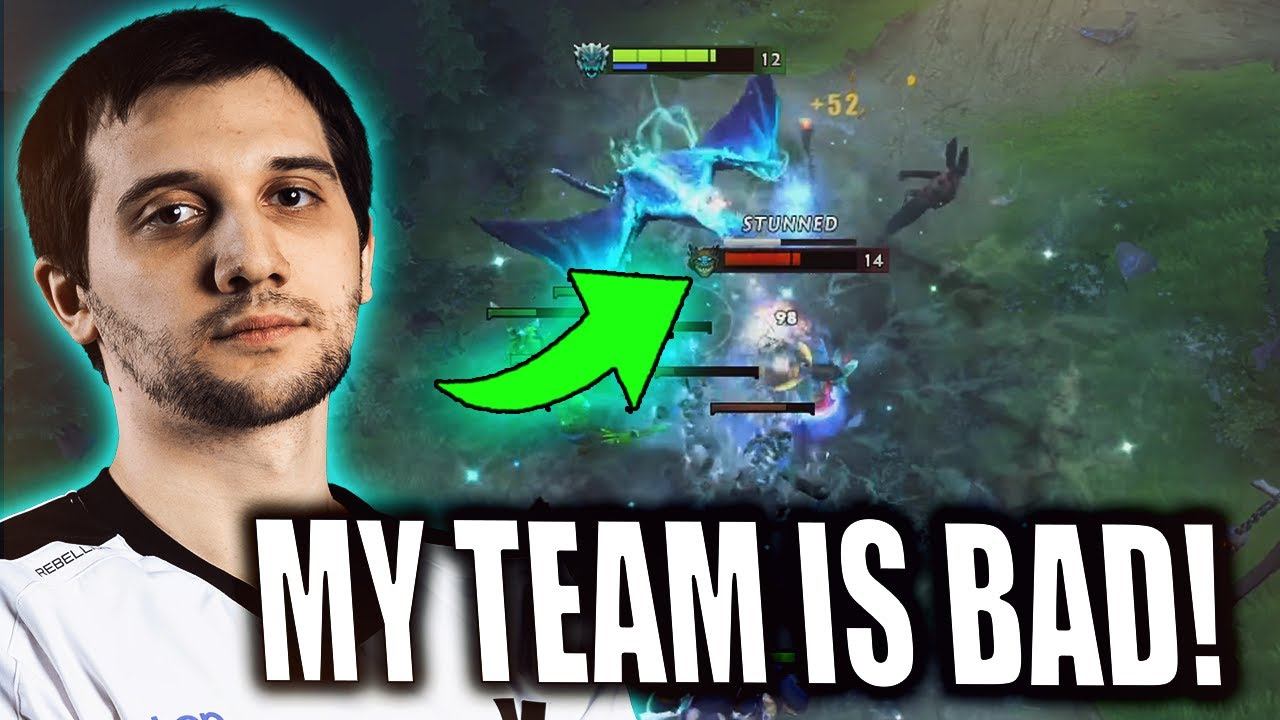 Arteezy: My Team Can't Check STUN BARS DUDE! Is WinterWyvern META? смотреть онлайн
