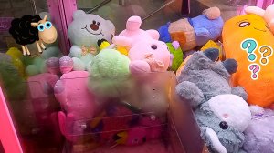 Как достать длинную игрушку из автомата Хватайка?