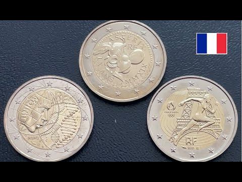 2 euro france 2019, 2020, 2021 # commemorative coin # rare coins смотреть онлайн