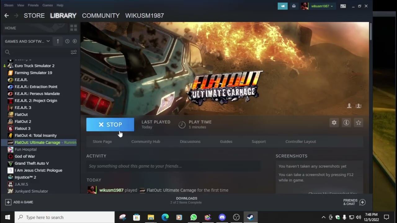 Problem with FlatOut Ultimate Carnage смотреть онлайн