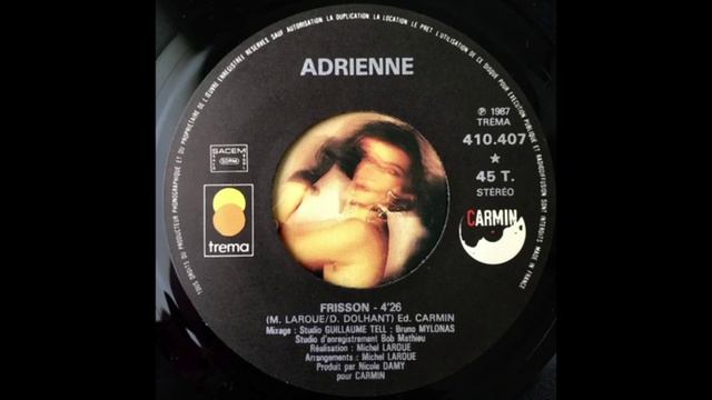 Adrienne - Frisson (synth Disco, France 1987)