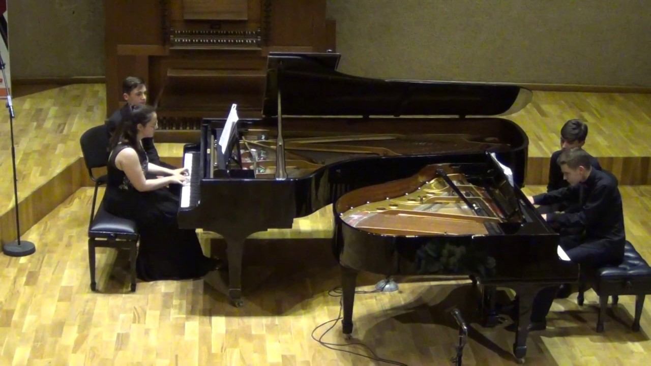 Pilikyan Iren (15yo) and Mnatsakanov Pavel (18yo), Babajanyan-Harutunyan - Armenian Rhapsody смотреть онлайн