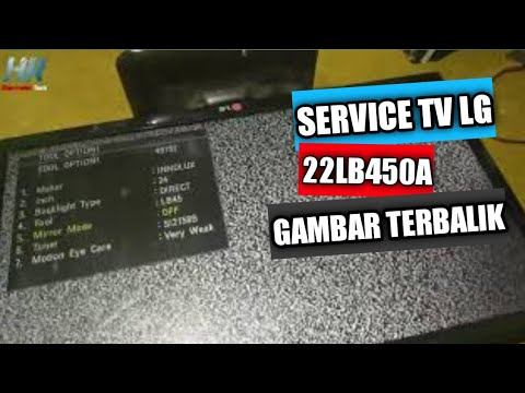Cara memperbaiki TV LG 22lb450a gambar terbalik || How to fix a reverse image LG TV 22lb450a смотреть онлайн