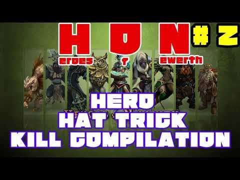 HON Midwars Hat trick Kill Compilation #2 смотреть онлайн