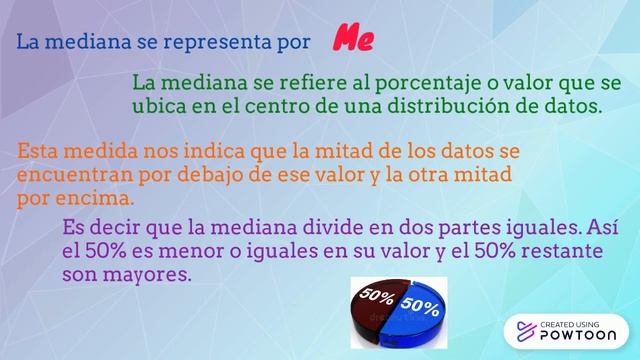 MEDIDA DE TENDENCIA CENTRAL "MEDIANA" смотреть онлайн