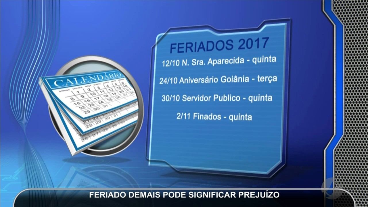 JMD (15/11/16) 2017 terá o dobro de feriados que esse ano смотреть онлайн