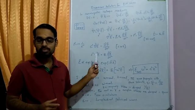 Dispersion relation of EM waves in plasma смотреть онлайн