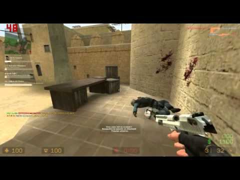 Counter Strike Source Deagle смотреть онлайн