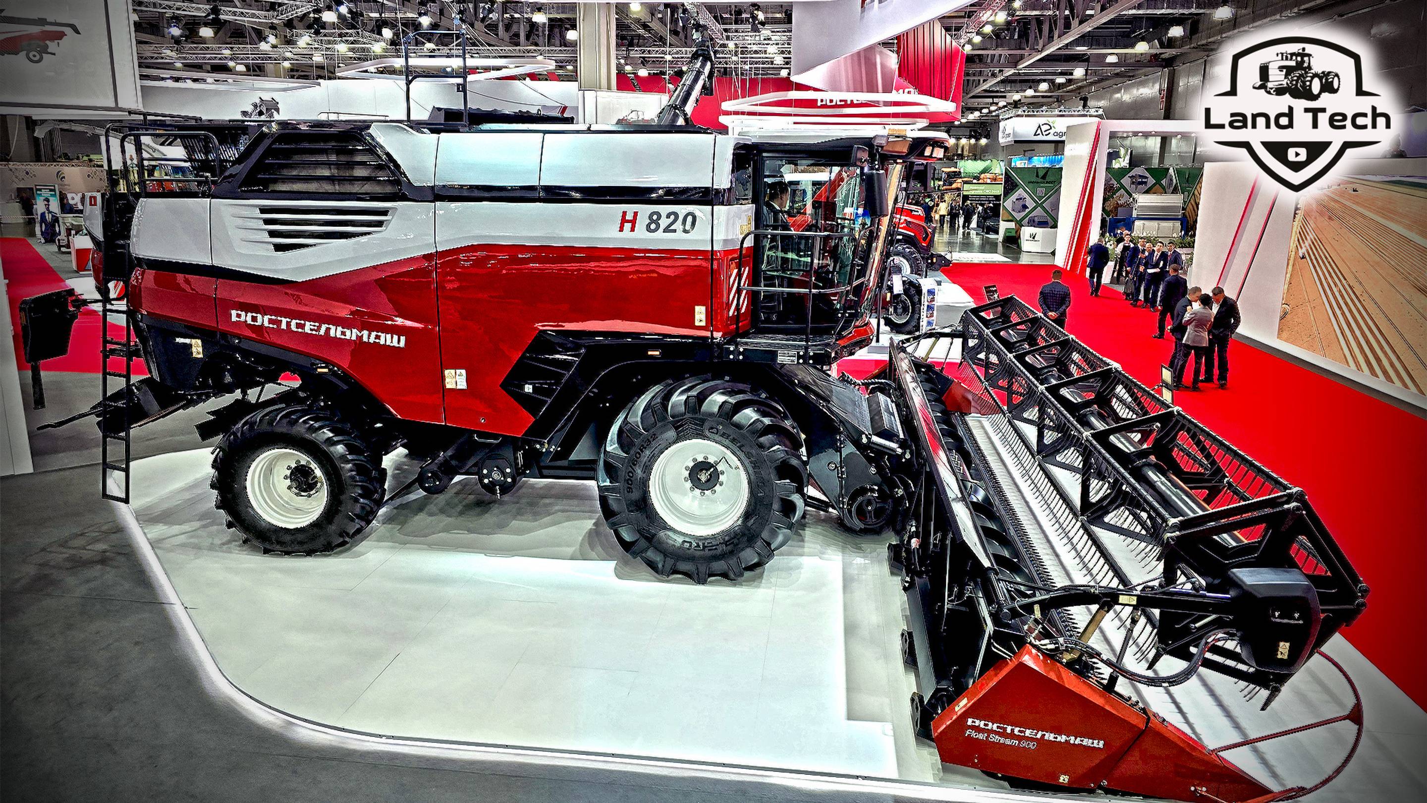 H820 - теперь это самый производительный зерноуборочный комбайн Ростсельмаш! Обзор 2024! смотреть онлайн