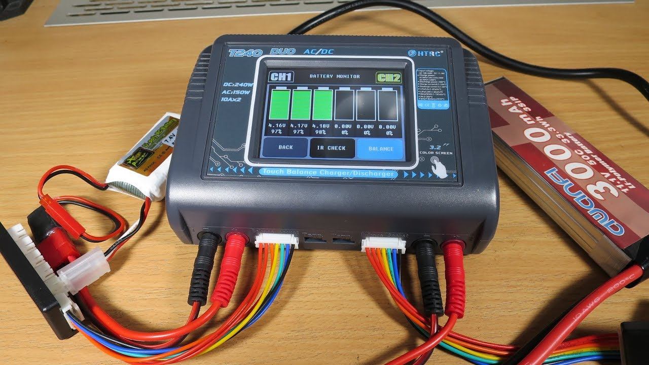 HTRC T240 DUO Charger - NOT Professional Review