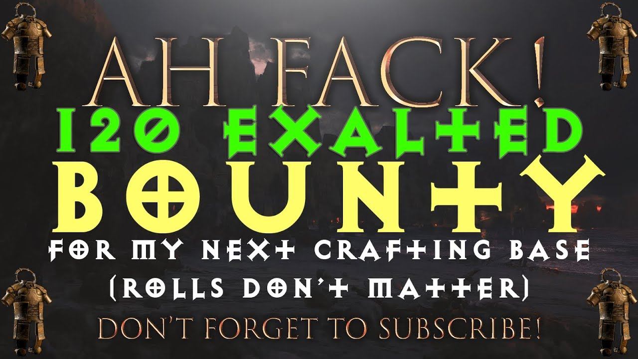 [3.1] 120 Exalted Bounty! Elder Astral Plate (read video, read description) смотреть онлайн