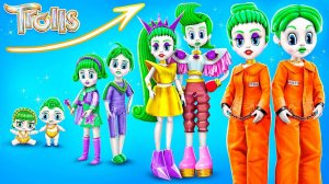 Тролли: Вельвет и Винир растут вместе! 31 идея для кукол