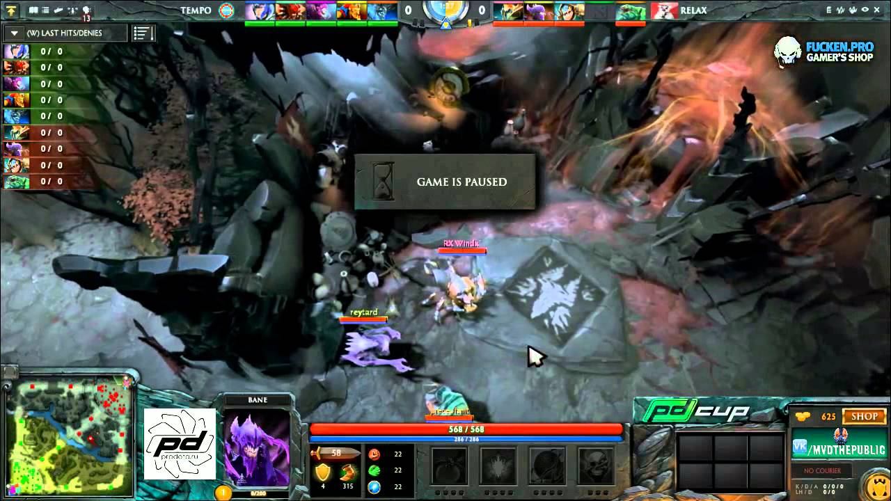 PD cup. Tempo vs Relax, bo3, game 2. 11.04.2014 смотреть онлайн