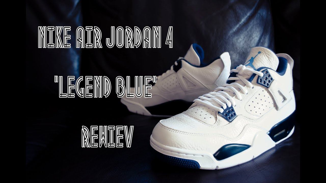 Review | Nike Air Jordan 4 "Legend Blue AKA "Columbia IV" 2015 release in Italiano смотреть онлайн
