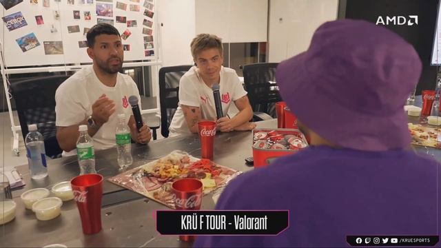 Campeones Team Killas - Clips del post partido y festejo del showmatch valorant KRU смотреть онлайн