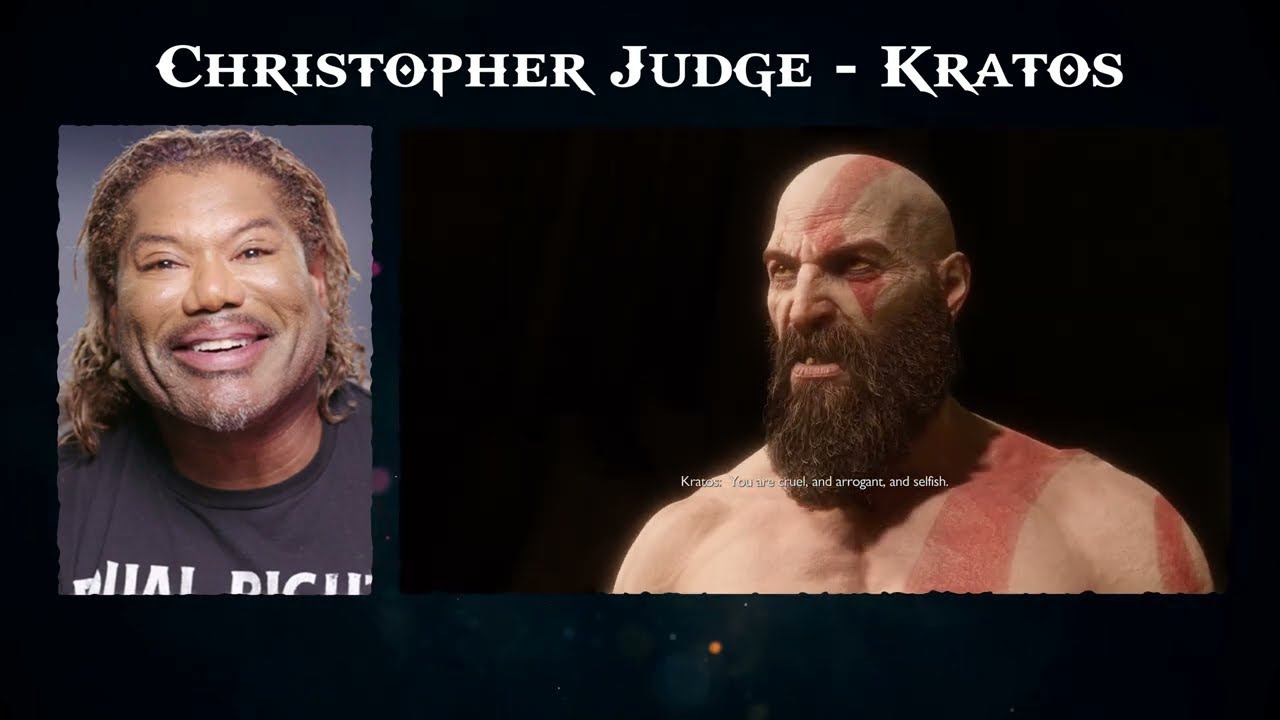 God of War Ragnarok - Voice Actors and Characters #1 смотреть онлайн