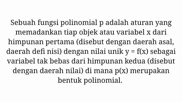 MODUL 5 MATEMATIKA PAKET C - Penerapan Polinomial Dalam Pengembangan Ilmu Dan Teknologi Sehari-hari смотреть онлайн