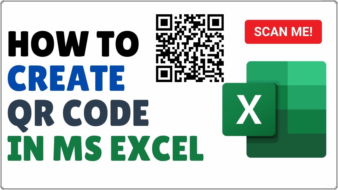 How to Create QR Code in Excel 2024 смотреть онлайн