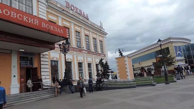 Площадь у Савёловского вокзала 18 июня 2014 Москва смотреть онлайн