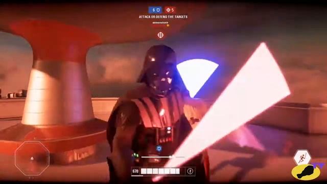 SW Battlefront 2: The Jedi Are Taking Over! 4v4 Sabers on Cloud City смотреть онлайн
