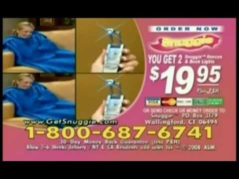 WTF?!: The Snuggie (REAL TV AD) смотреть онлайн