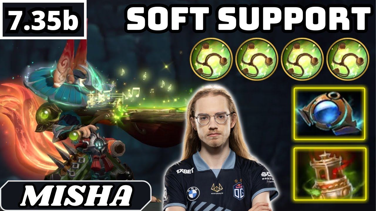 7.35b - Misha HOODWINK Soft Support TOP Play - Dota 2 Full Match Gameplay смотреть онлайн