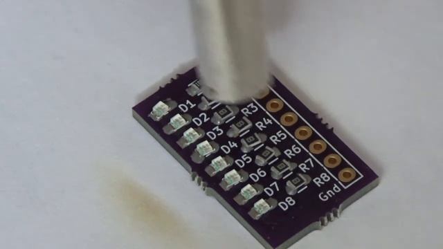 SMD hot air soldering - 0805 смотреть онлайн