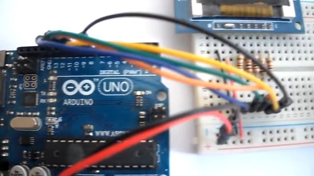 Arduino with ST7735 color TFT and BMP280 pressure & temperature sensor смотреть онлайн