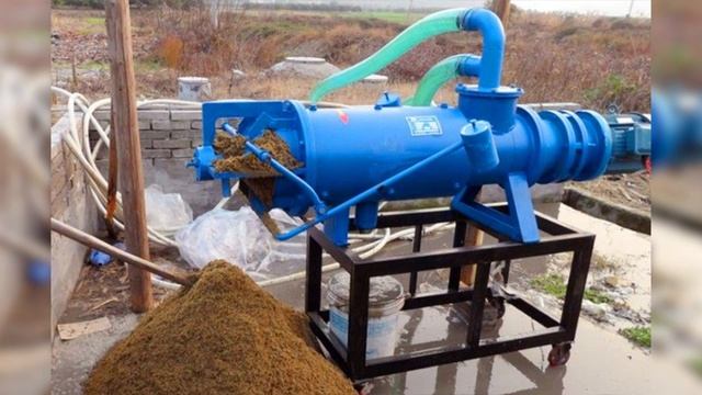 Solid-liquid separator machine for animal manure смотреть онлайн