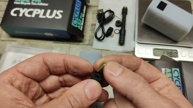 Электро мини насос Cycplus AS2 Pro и AS2 Pro Max