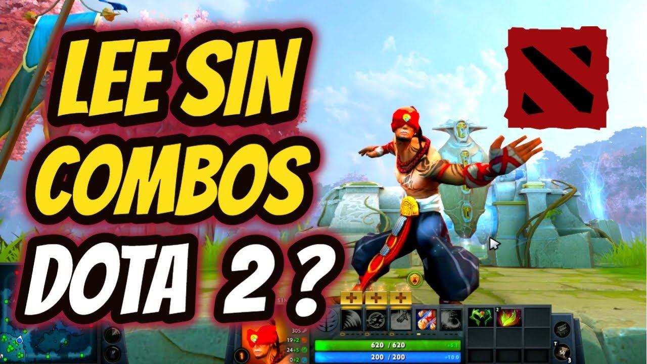 Dota2 LEE SIN COMBOS! Can We Still Insec? - [Dota2 But League Heroes] - League of Legends смотреть онлайн