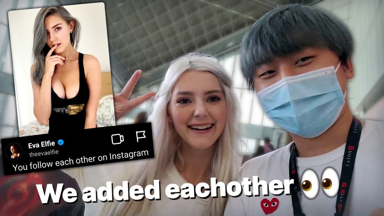 Meeting Eva Elfie as a Hottest Dota Player😈 / Singapore TI VLOG смотреть онлайн