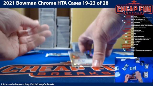 2021 Bowman Chrome HTA Cases for 54 case PYP смотреть онлайн
