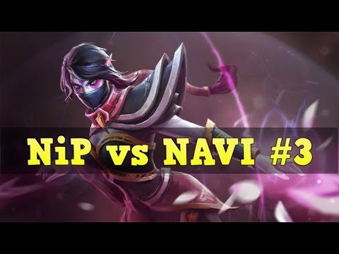 NiP vs NaVi || Game 3 || Dota 2 Major All Star 2015 || Highlights смотреть онлайн