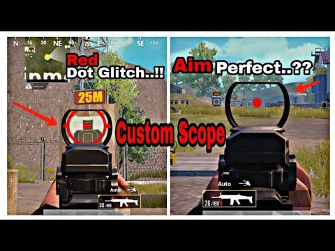 Custom scope in PUBG Mobile | Red Dot Glitch 100% working | NEW tips&Tricks PUBG Mobile | 2019 | смотреть онлайн